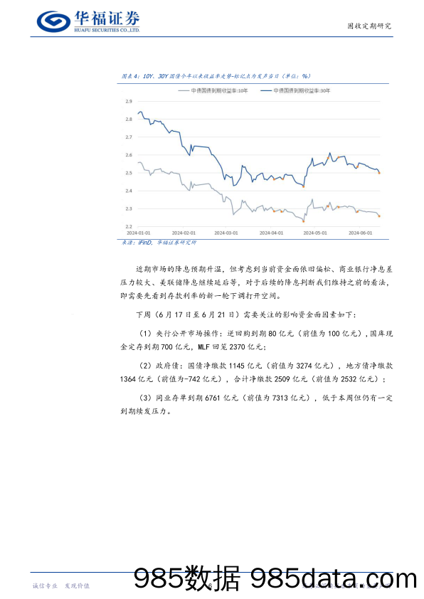 【华福固收】央行持续关注债市利率变化-240616-华福证券插图5