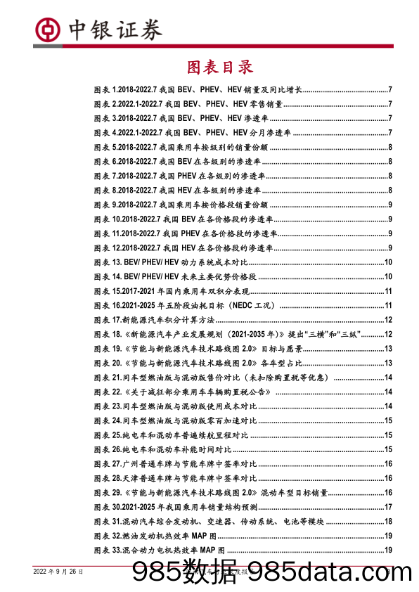 混动汽车行业深度报告：混动迎黄金发展期，自主崛起大有可为_中银证券插图2