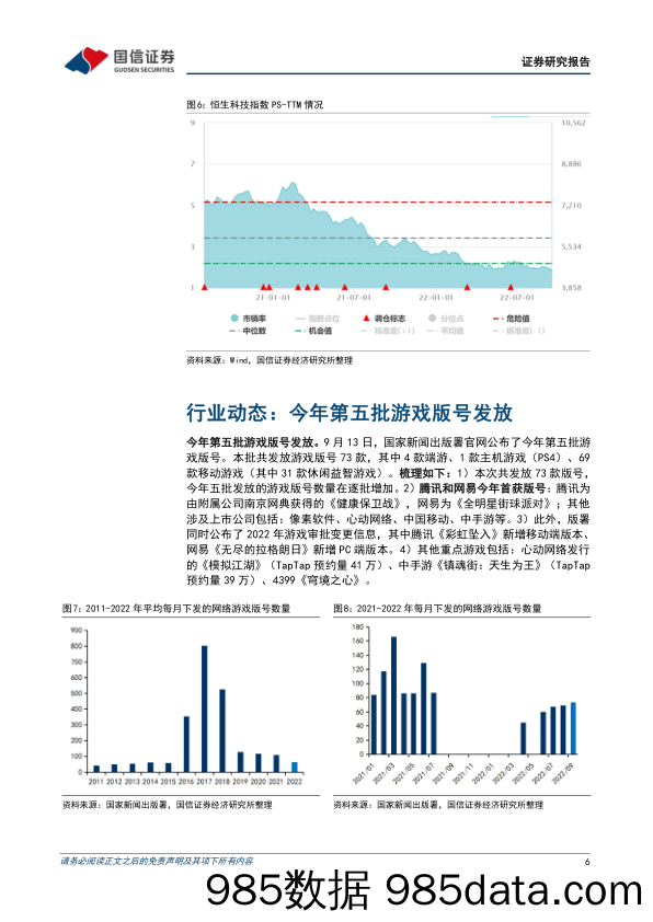 互联网行业周报（22年第37周）：今年第五批游戏版号发放，快手组织架构调整_国信证券插图5