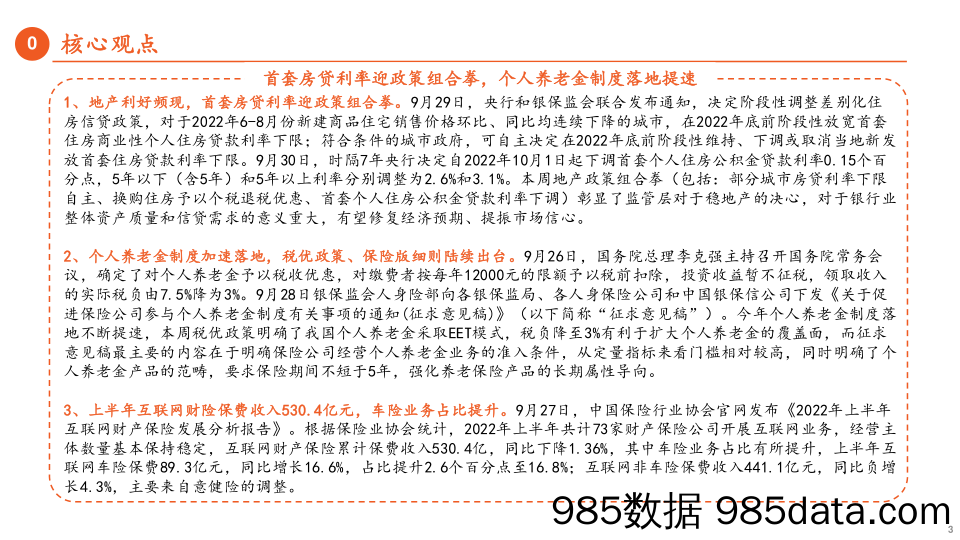 金融&金融科技行业周报：首套房贷利率迎政策组合拳，个人养老金制度落地提速_平安证券插图2