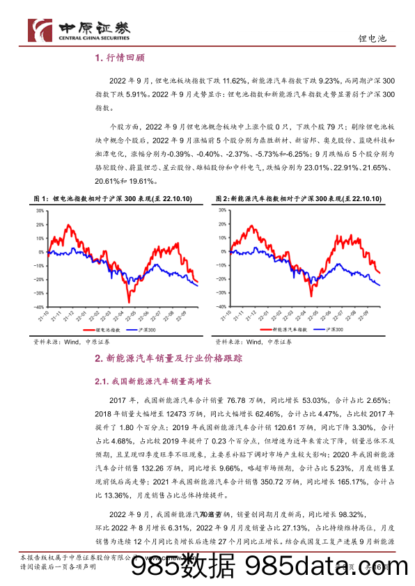 锂电池行业月报：销量持续历史新高，板块可关注_中原证券插图2