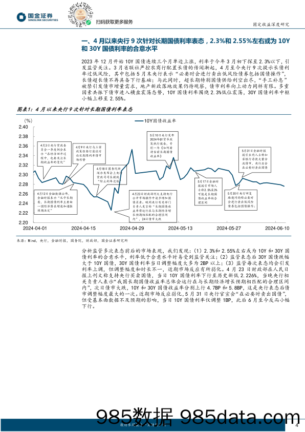 固定收益深度研究：季末扰动无忧，利率与信用“齐飞”-240614-国金证券插图3