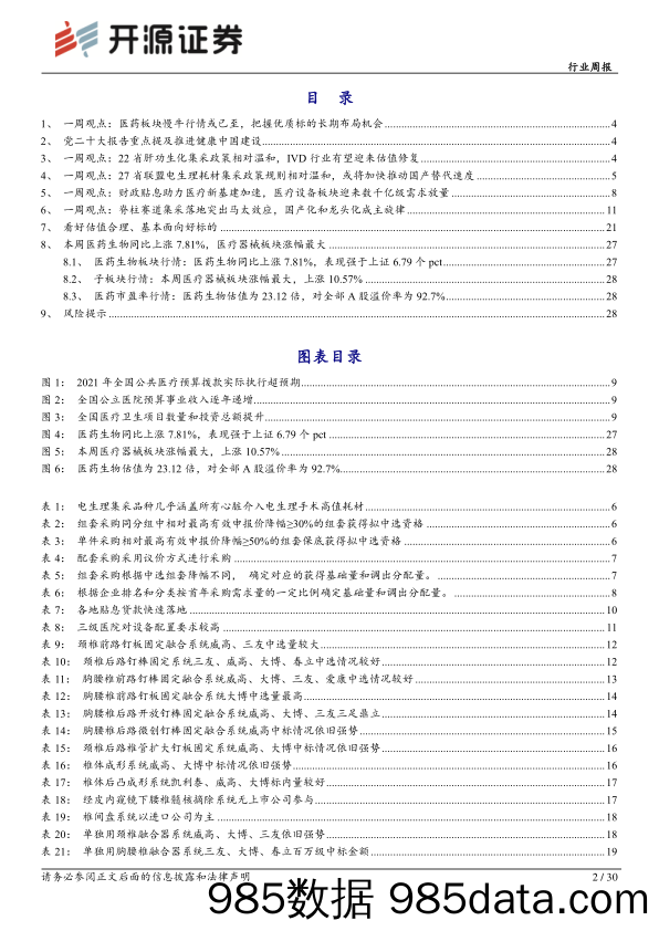 医药生物行业周报：医药板块慢牛行情或已至，把握优质标的布局机会_开源证券插图1