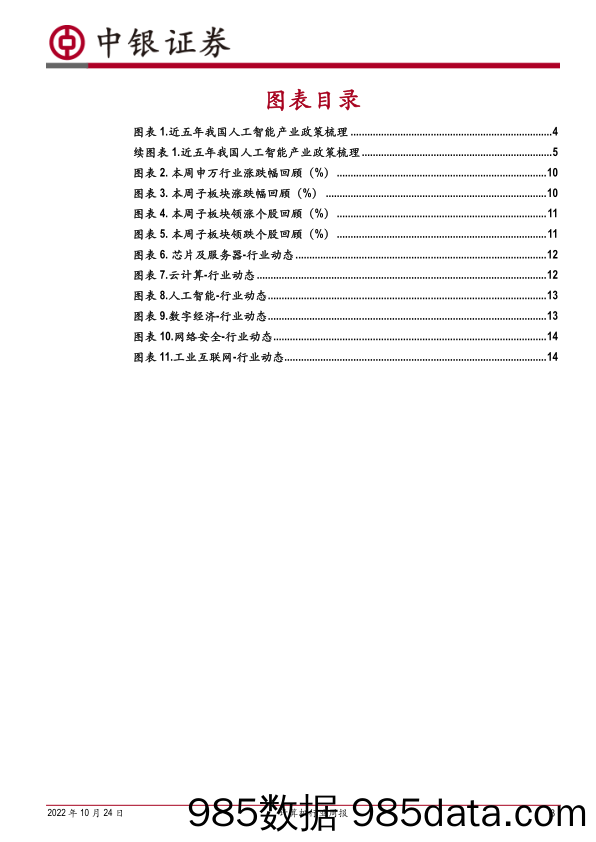 计算机行业周报：信创与人工智能助力中国式现代化_中银证券插图2