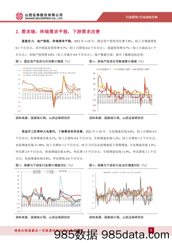 煤炭月度供需数据点评：10月煤炭产量释放速度明显放缓，进口煤环比降低_山西证券插图4