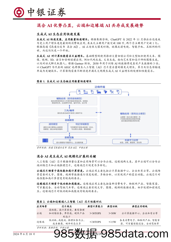 计算机行业AI端侧深度报告之AI+PC：PC助力端侧AI规模化拓展，算力、存储、能耗升级显著-240618-中银证券插图4