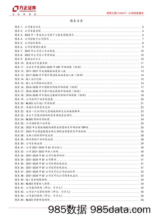 诺思兰德(430047)公司深度报告：进军CLI蓝海市场，即将进入业绩兑现期-240618-方正证券插图3