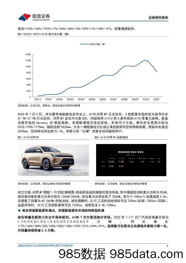 造车新势力系列十六：11月多数新势力车企销量环比提升_国信证券插图3