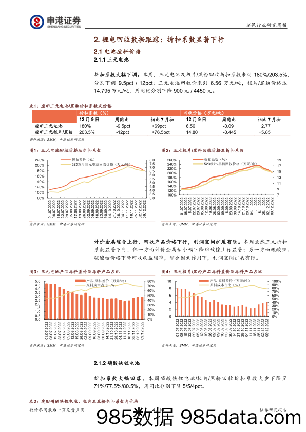 环保行业研究周报：欧洲持续加码气候议题_申港证券插图3