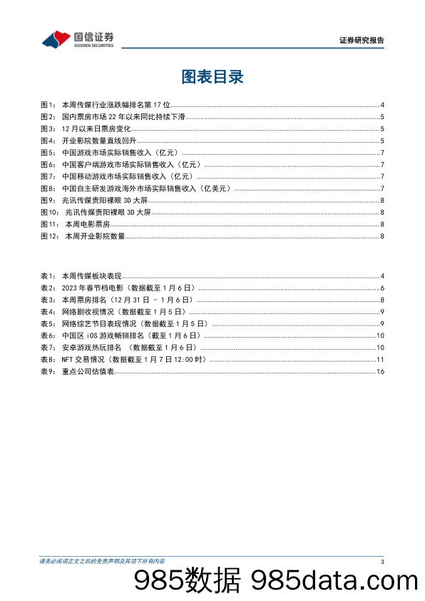 传媒互联网周报：关注春节档票房表现，看好高铁媒体市场修复_国信证券插图2