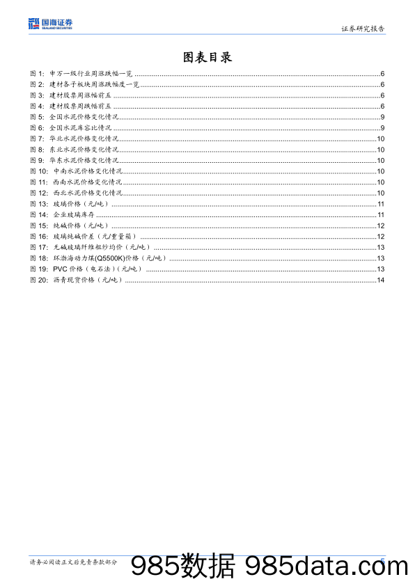 建筑材料行业周报：利好政策推动房地产市场向好，消费建材需求有望改善_国海证券插图4