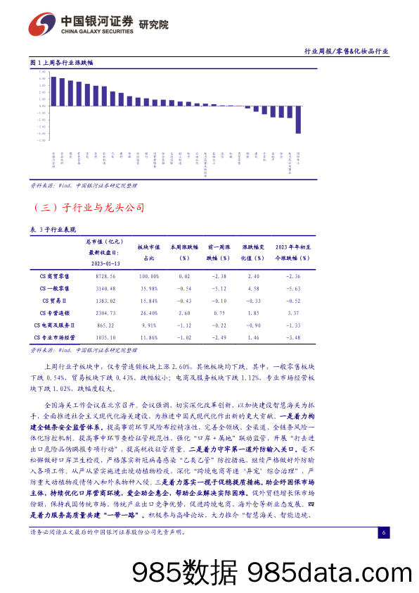 消费品零售&化妆品行业周报：关注行业内部分公司近期股权变动情况，维持推荐高稳定性的优质零售标的_中国银河插图5