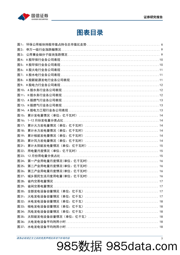 环保公用2023年2月投资策略：统计局公布22年电力行业利润数据，22年Q4环保公用板块持仓分析_国信证券插图2