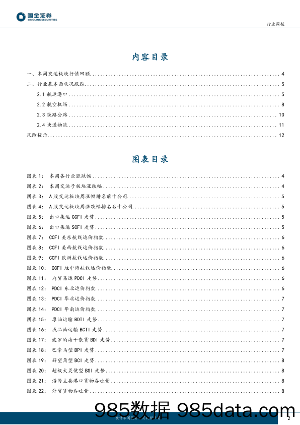 交通运输产业行业研究：兴通盛航获批新增船舶，航司机场1月数据明显修复_国金证券插图1