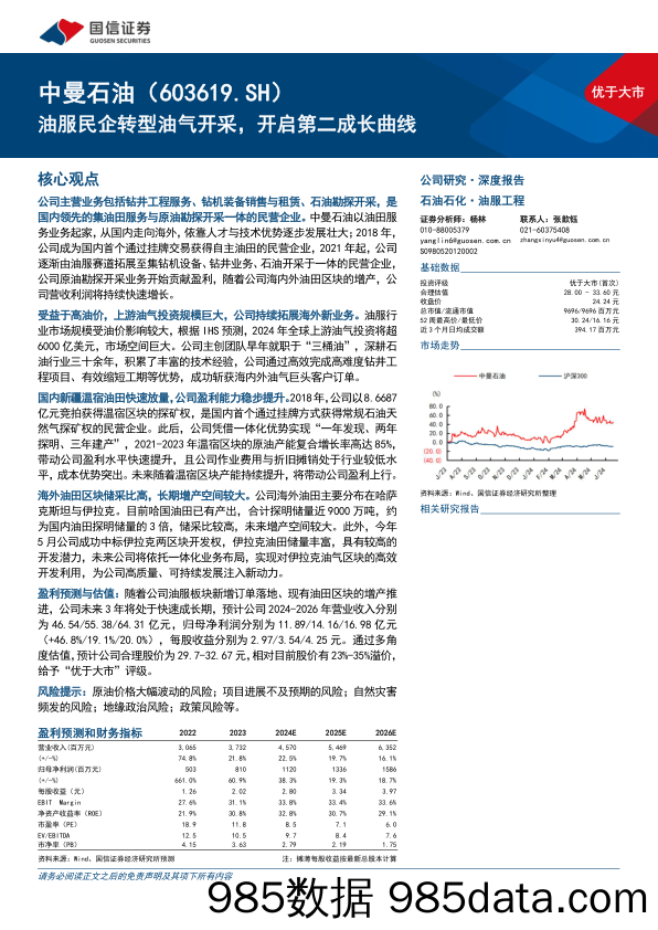 中曼石油(603619)油服民企转型油气开采，开启第二成长曲线-240619-国信证券