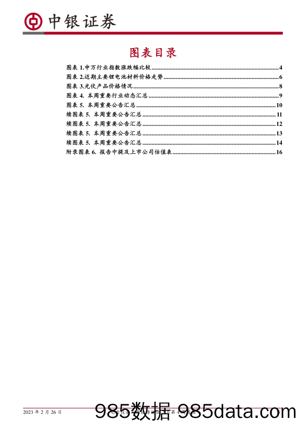 电力设备与新能源行业2月第4周周报：新能源配置新型储能规划技术导则发布，电池级碳酸锂价格跌至每吨40万元_中银证券插图2