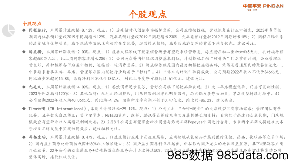 社服教育周报：财报季前期，静观边际变化或短期催化_平安证券插图5