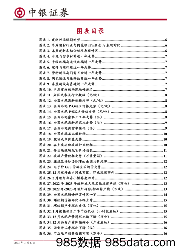 建材行业周报：华东熟料价格第四轮上涨，地产销售维持亮眼_中银证券插图2