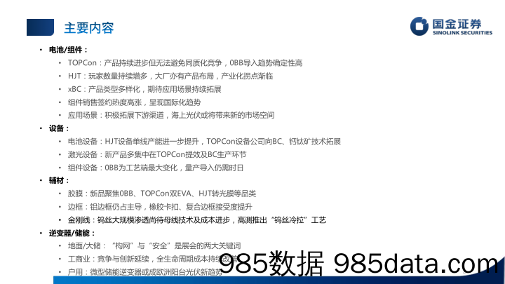 电气设备行业2024SNEC观展总结：“绝望之谷”已现，“资金求生%2b技术破卷”是下阶段重点-240617-国金证券插图1