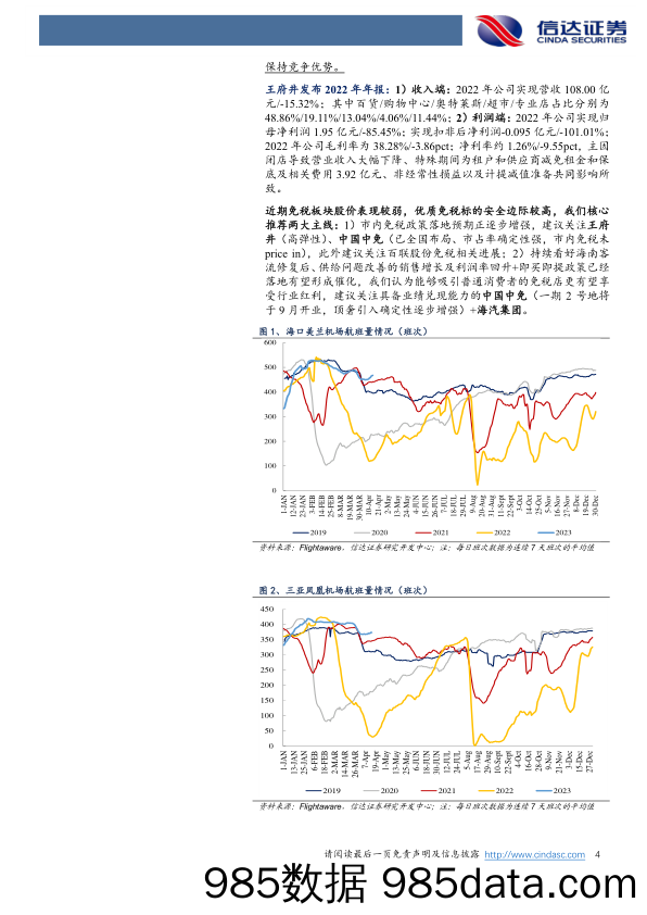 新消费周观点：出行需求恢复拉动消费，重点布局高景气度消费赛道_信达证券插图3