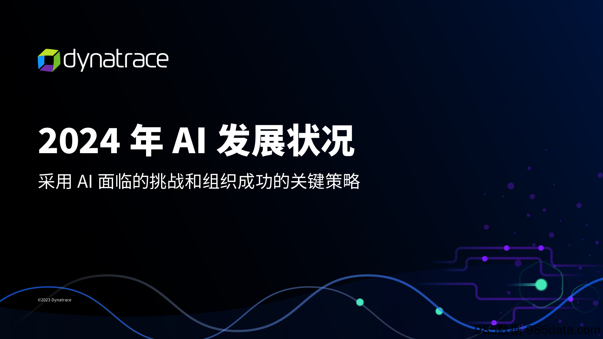 843-【Dynatrace】2024年AI发展状况