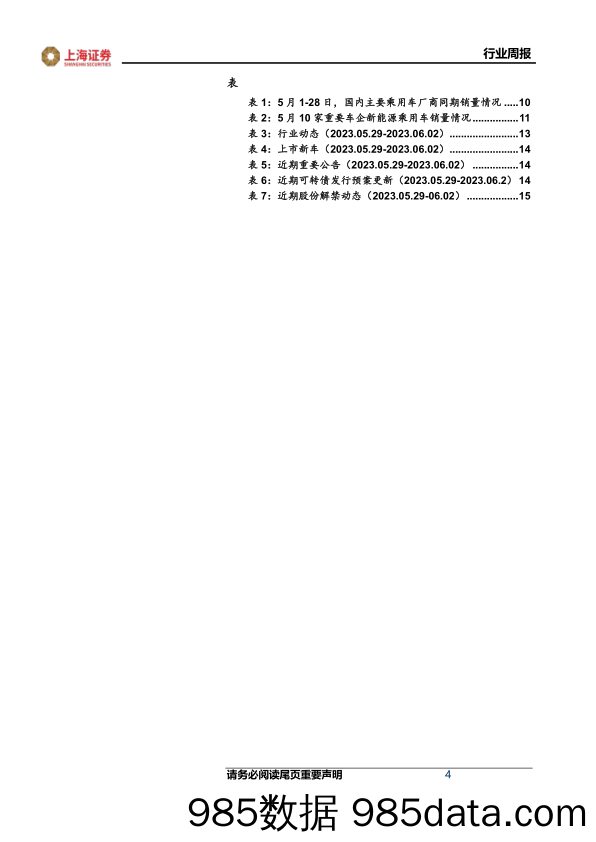 汽车与零部件行业周报：新能源汽车购置税减免有望优化和延续_上海证券插图3