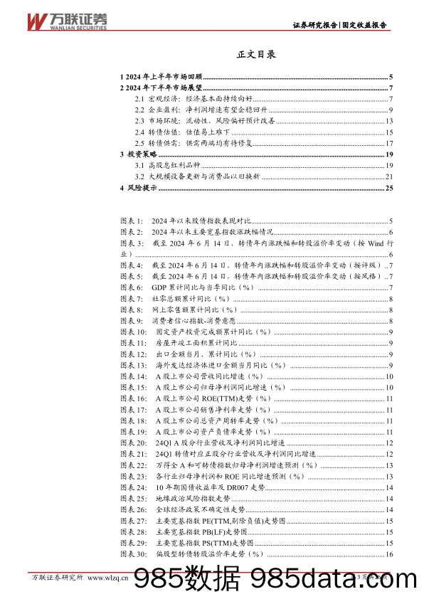 2024年中期可转债投资策略报告：拾级而上-240627-万联证券插图2