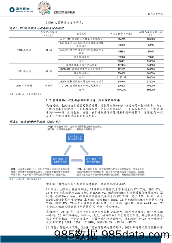 亿纬锂能(300014)经营向上，储能、消费电池齐发力-240626-国金证券插图5