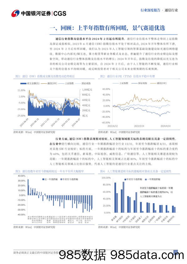 通信行业中期策略报告：AI为基算力为石，科技变革浩瀚星辰-240623-银河证券插图3