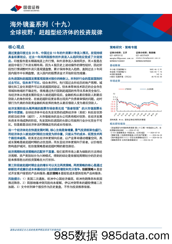 海外镜鉴系列(十九)：全球视野，赶超型经济体的投资规律-240703-国信证券