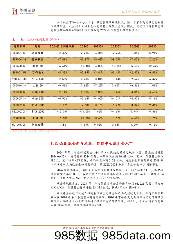 非银金融行业2024年中期策略：保险业绩增长可期，创投和金控各有催化-240702-华西证券插图5