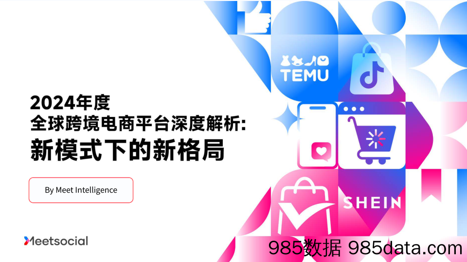 2024年度全球跨境电商平台深度解析报告：新模式下的新格局-Meetsocial-2024