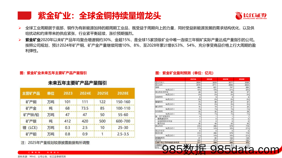 长江大宗2024年07月金股推荐-240630-长江证券插图4