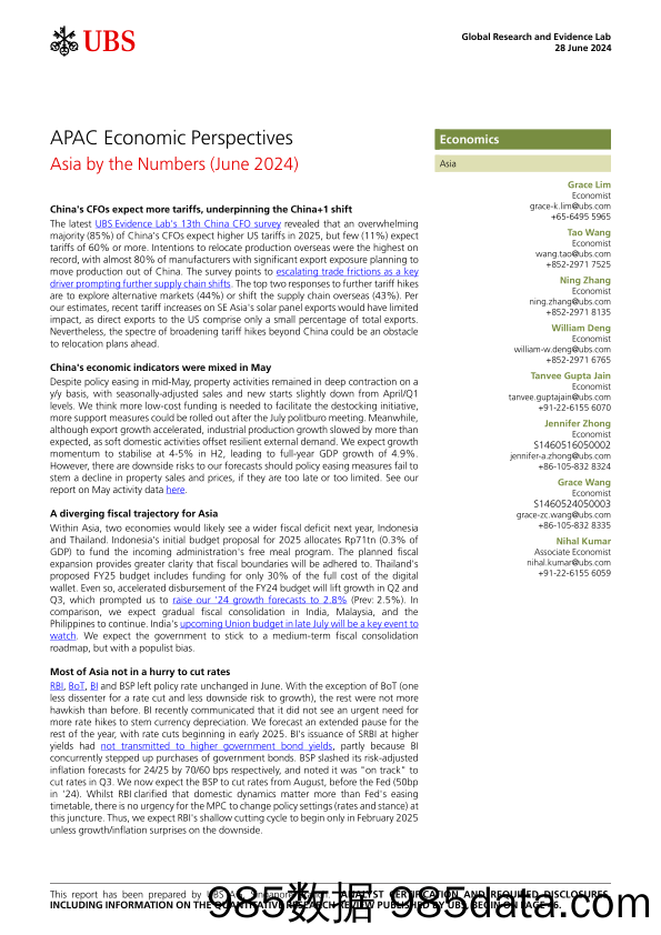 UBS Economics-APAC Economic Perspectives _Asia by the Numbers (June 2024)_...-108890610