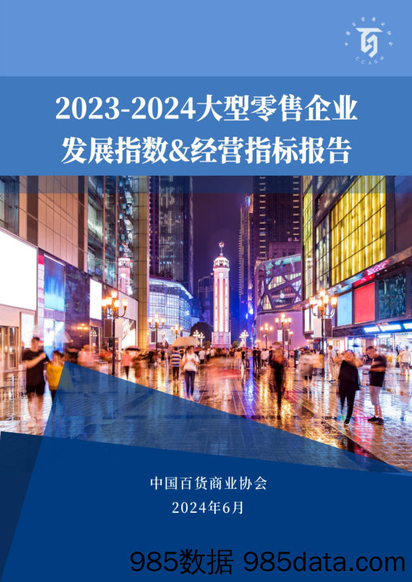 2023-2024大型零售企业发展指数&经营指标报告-中国百货商业协会-2024.6