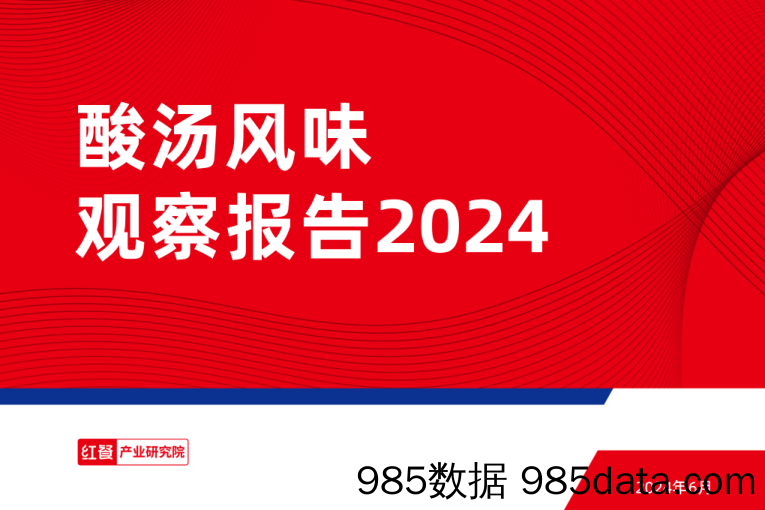 酸汤风味观察报告2024