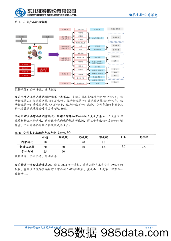 梅花生物(600873)低估值、高分红的氨基酸全球龙头-240709-东北证券插图5