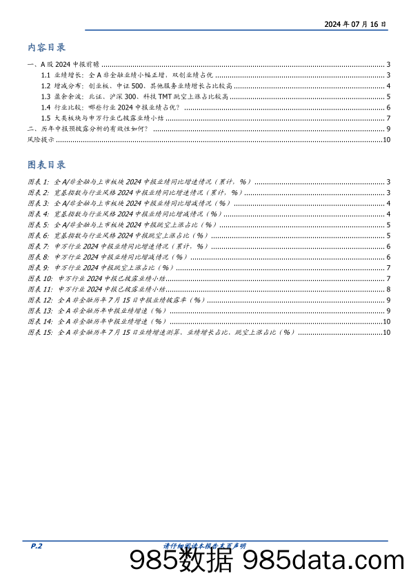 A股2024中报前瞻：历年中报预披露分析的有效性如何？-240716-国盛证券插图1