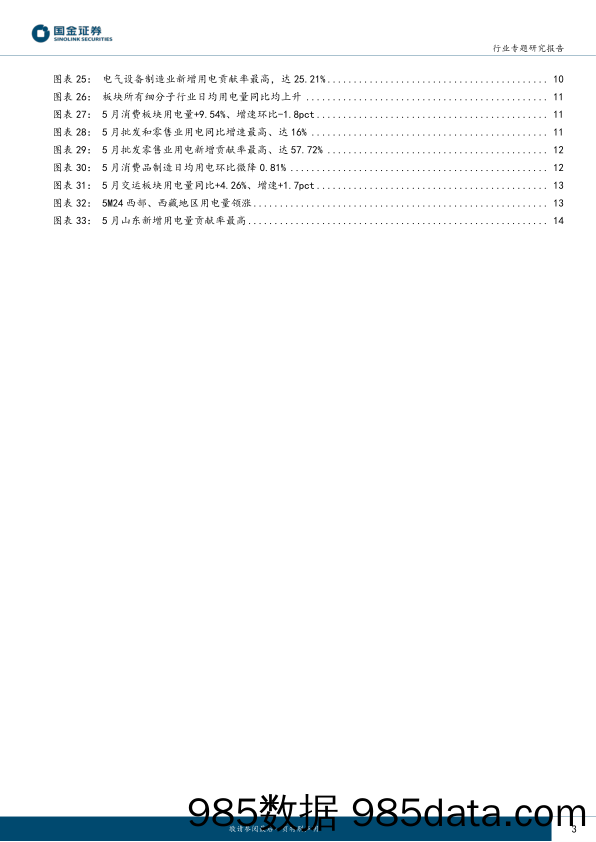 公用事业及环保产业行业5月用电：三产用电增量贡献率达48.7%25-240716-国金证券插图2