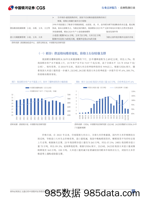 农林牧渔行业二十届三中全会农业行业点评：深化土地制度改革，保持农产品价格合理-240722-银河证券插图4