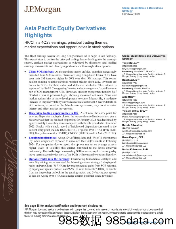 JPMorgan-Asia Pacific Equity Derivatives Highlights HKChina 4Q23 ear...-106353653