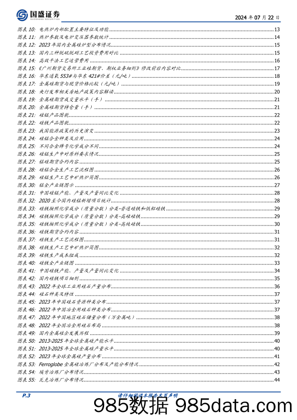 有色金属行业硅系列报告：“能耗双控”政策趋严，绿色赋能增厚行业发展空间-240722-国盛证券插图3