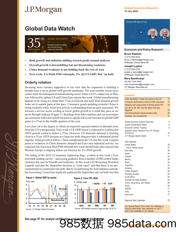 JPMorgan Econ  FI-Global Data Watch Orderly rotation-109319905