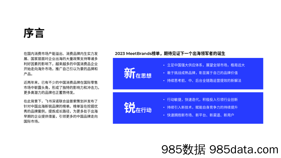 2023MeetBrands中国出海新锐消费品牌榜单报告插图1