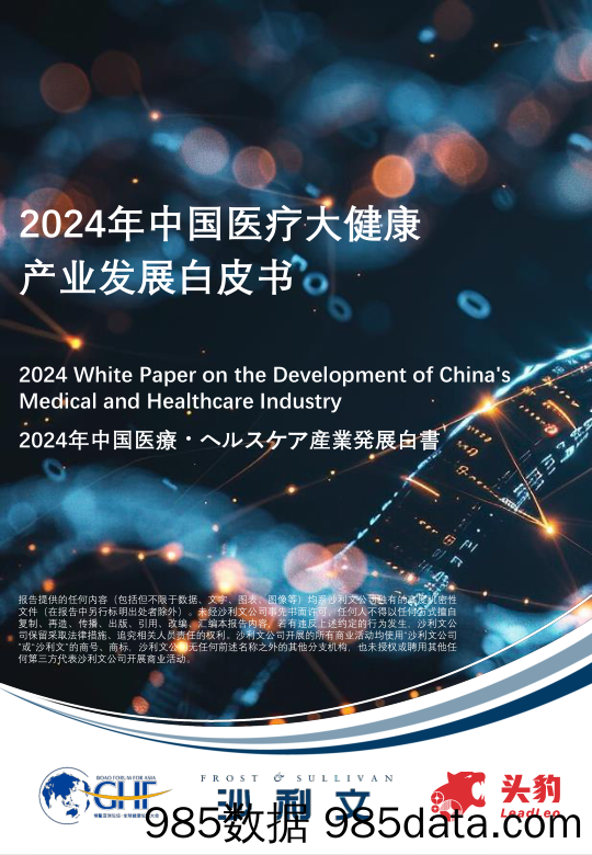 2024年中国医疗大健康产业发展白皮书-沙利文&头豹&GHF-2024