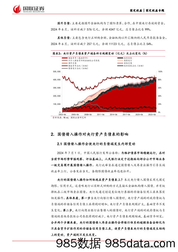 2024年7月利率债观点：6月央行为何扩表7009亿元-240721-国联证券插图5