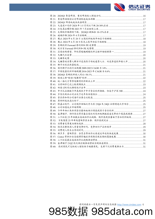 2024年中期食品饮料行业策略报告：供需重塑，顺势为王-240722-信达证券插图5