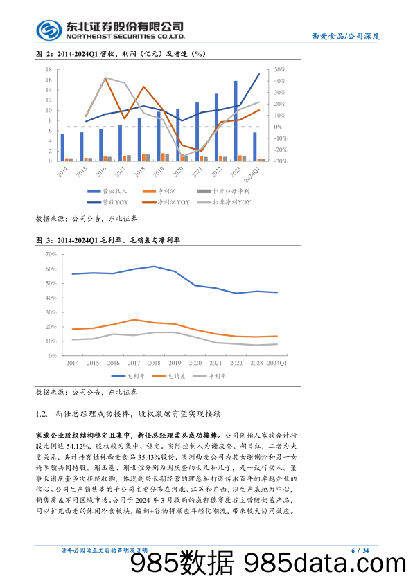 西麦食品(002956)燕麦行业领军者，迎来复合燕麦新时代-240724-东北证券插图5