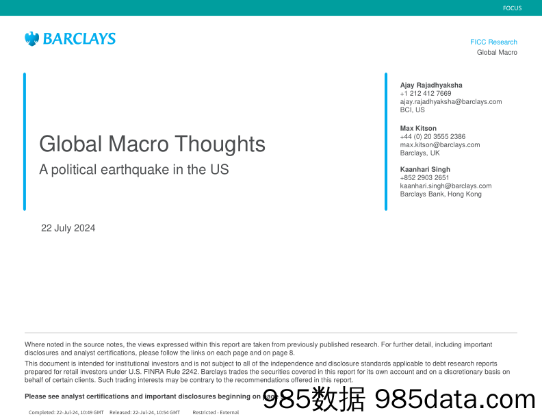 Barclays_Global_Macro_Thoughts_A_political_earthquake_in_the_US