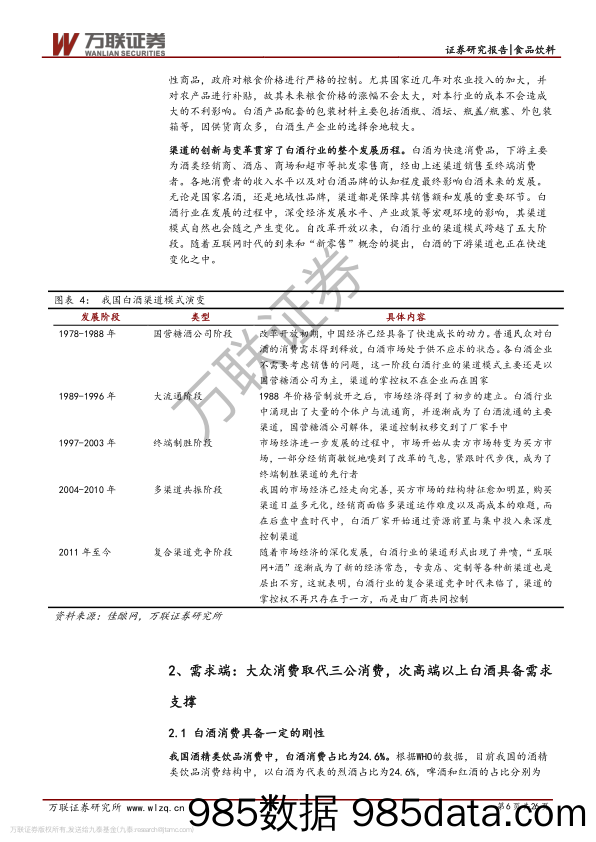 【酒市场研报】白酒行业专题研究系列一：从供需看未来，总量下降，分化加剧-20191122-万联证券插图5